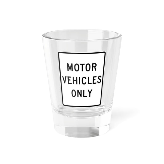 MUTCD-MI R5-11a (Michigan) (Road Sign) Shot Glass 1.5oz