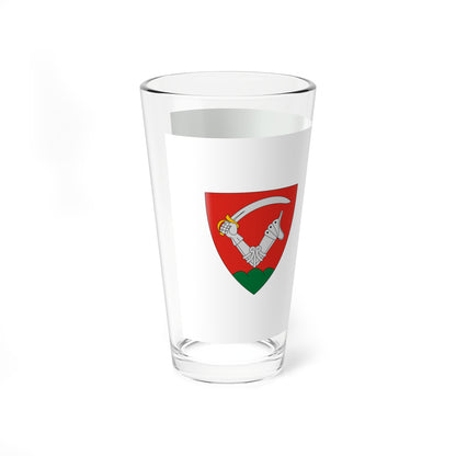 Flag of Monoszlo (Hungary) Pint Glass 16oz