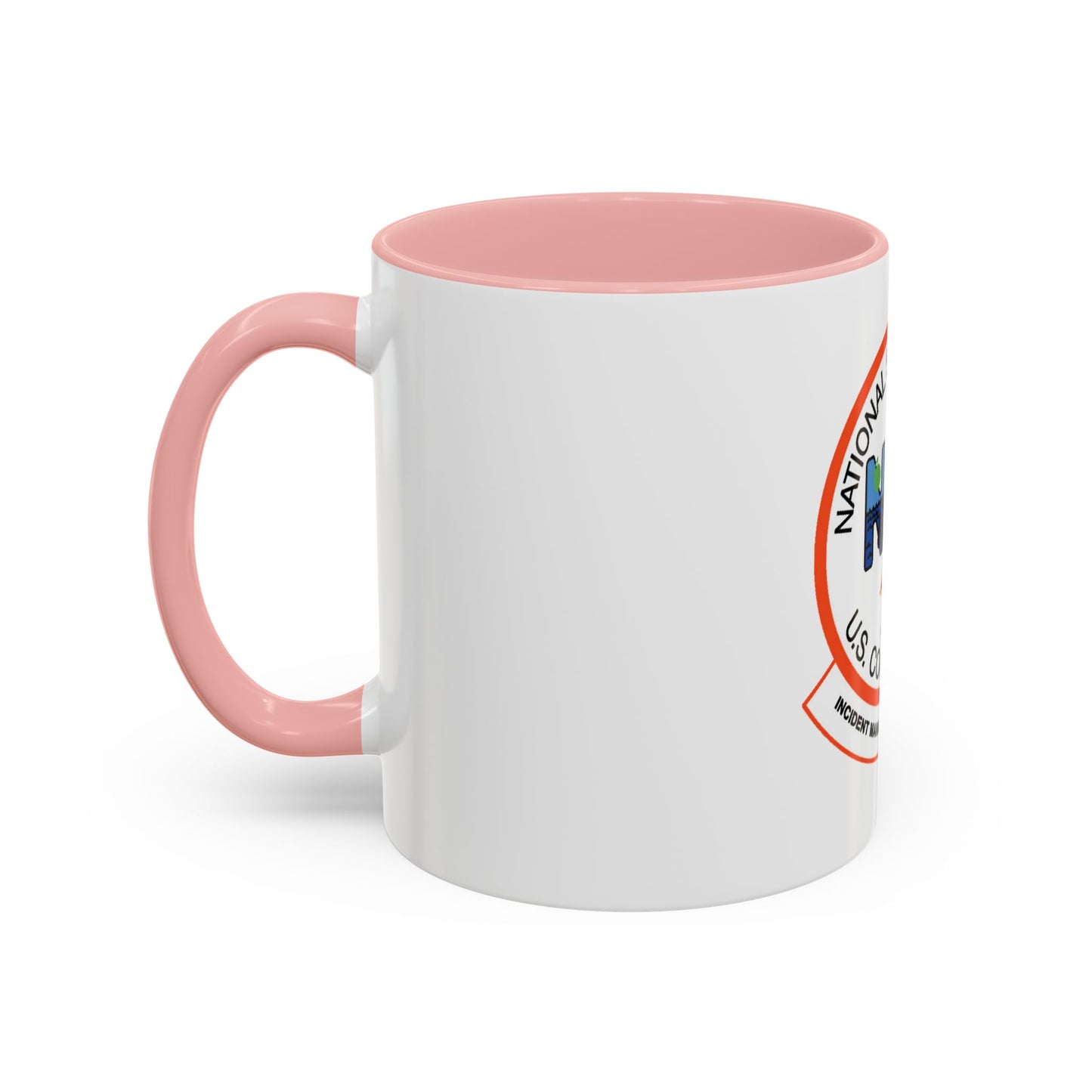 USCG NSF Incident Management Assist Team (U.S. Coast Guard) Accent Coffee Mug