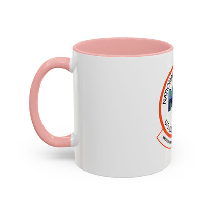 USCG NSF Incident Management Assist Team (U.S. Coast Guard) Accent Coffee Mug