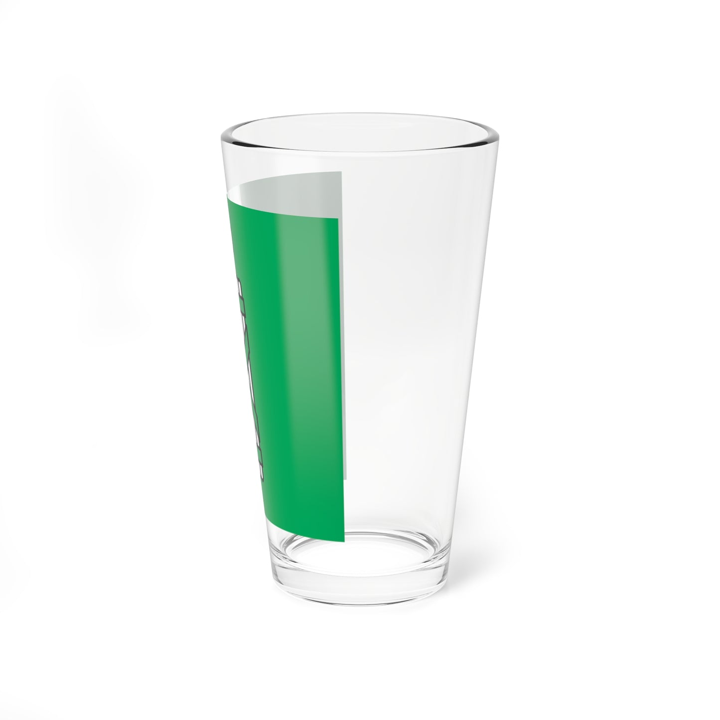 Flag of Canton of Sankt Gallen (Switzerland) Pint Glass 16oz