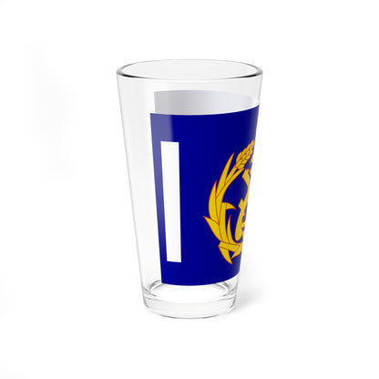 ROCMP Unit Flag 1961 (China) Pint Glass 16oz