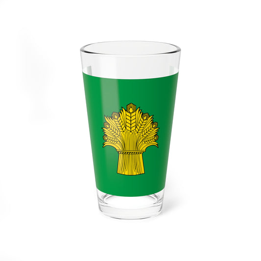 Flag of Rovensky rayon (Russia) Pint Glass 16oz