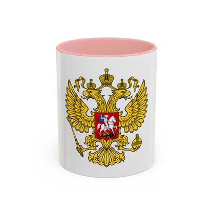 Coat of Arms of the Russian Federation 2 - Accent Coffee Mug