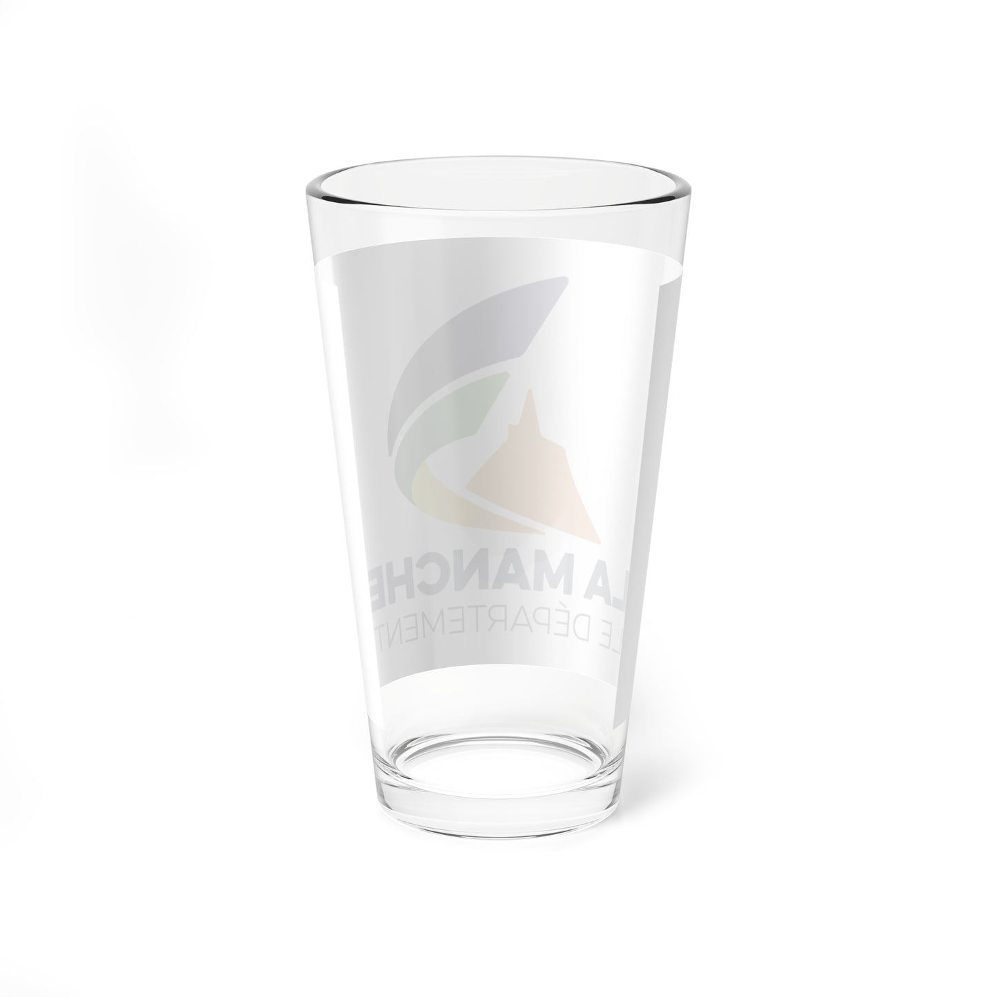 Flag of the Department of Manche (France) Pint Glass 16oz