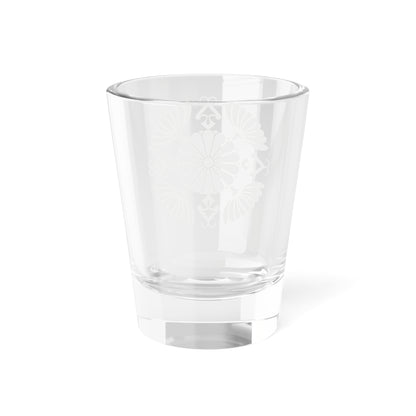 Japanese Crest of Mikasa no miya (Japan) (Coat of Arms) Shot Glass 1.5oz