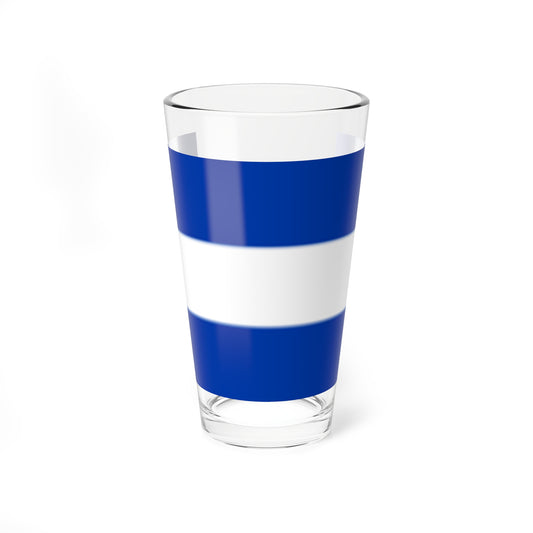 Flag of Belgrano Blue (Argentina) Pint Glass 16oz