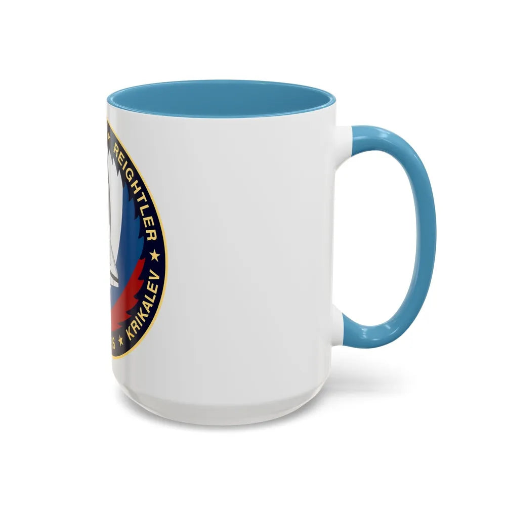 STS 60 (NASA) Accent Coffee Mug-Go Mug Yourself