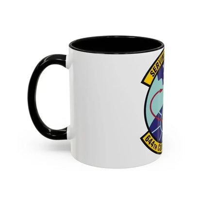 644th Combat Communications Squadron (U.S. Air Force) Accent Coffee Mug - Go Mug Yourself