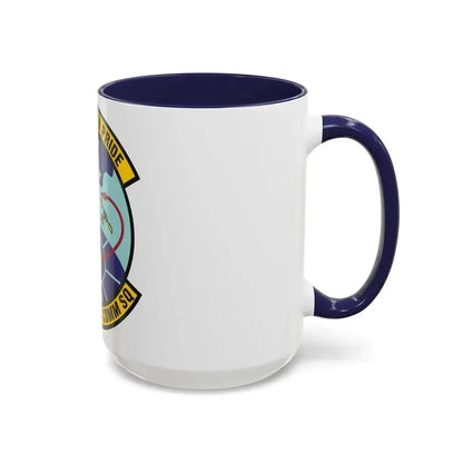 644th Combat Communications Squadron (U.S. Air Force) Accent Coffee Mug - Go Mug Yourself