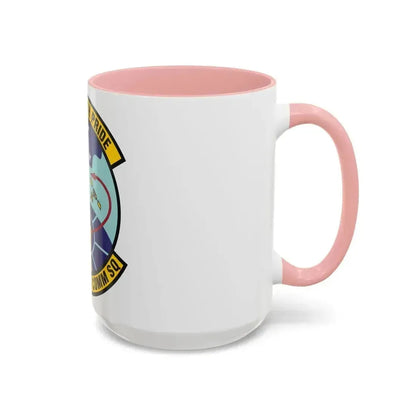 644th Combat Communications Squadron (U.S. Air Force) Accent Coffee Mug - Go Mug Yourself
