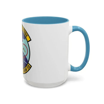 644th Combat Communications Squadron (U.S. Air Force) Accent Coffee Mug - Go Mug Yourself