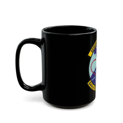 644th Combat Communications Squadron (U.S. Air Force) Black Coffee Mug - Go Mug Yourself