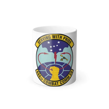 644th Combat Communications Squadron (U.S. Air Force) Color Changing Coffee Mug 11oz - Go Mug Yourself