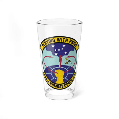 644th Combat Communications Squadron (U.S. Air Force) Pint Glass 16oz 16oz - Go Mug Yourself