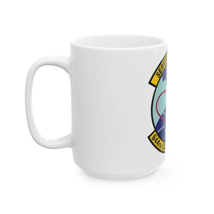 644th Combat Communications Squadron (U.S. Air Force) White Coffee Mug - Go Mug Yourself
