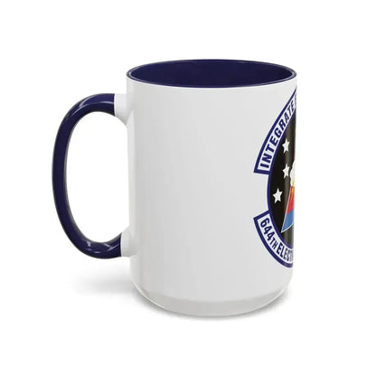 644th Electronic Systems Squadron (U.S. Air Force) Accent Coffee Mug - Go Mug Yourself