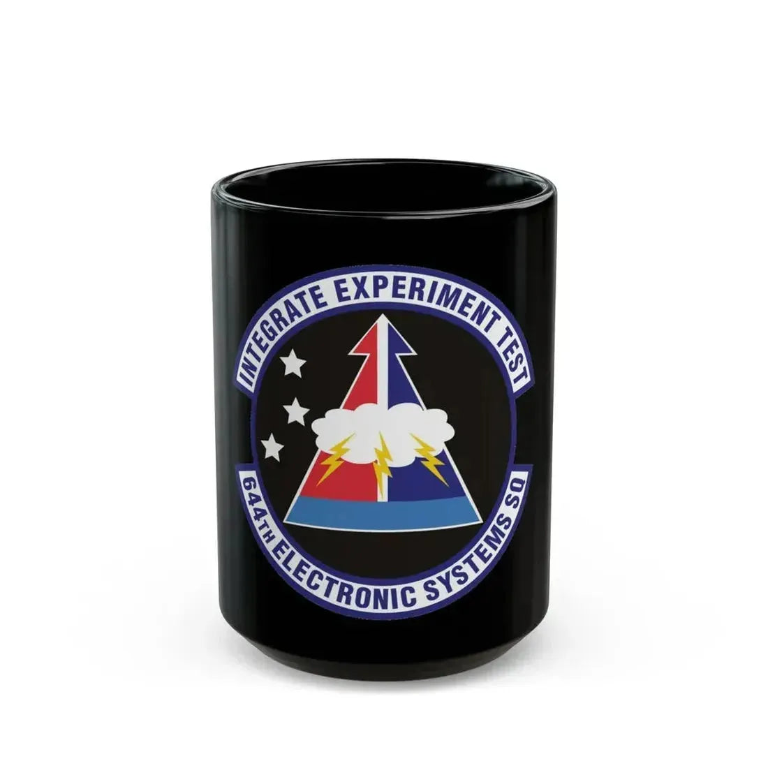 644th Electronic Systems Squadron (U.S. Air Force) Black Coffee Mug 15oz - Go Mug Yourself