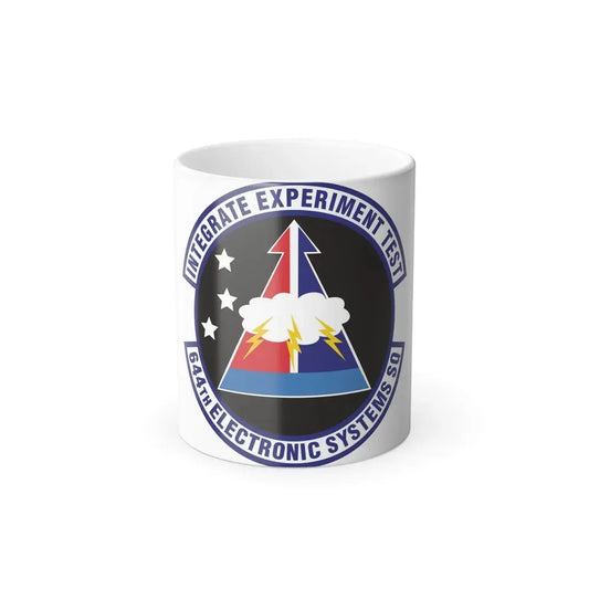 644th Electronic Systems Squadron (U.S. Air Force) Color Changing Coffee Mug 11oz - Go Mug Yourself