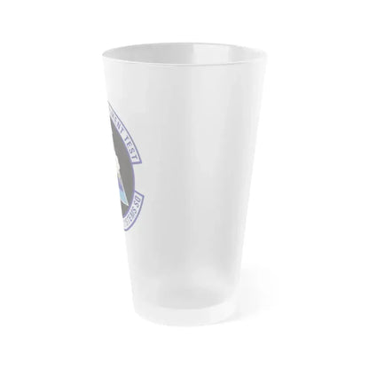 644th Electronic Systems Squadron (U.S. Air Force) Frosted Pint Glass 16oz - Go Mug Yourself