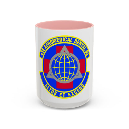 436th Aeromedical Dental Squadron (U.S. Air Force) Accent Coffee Mug