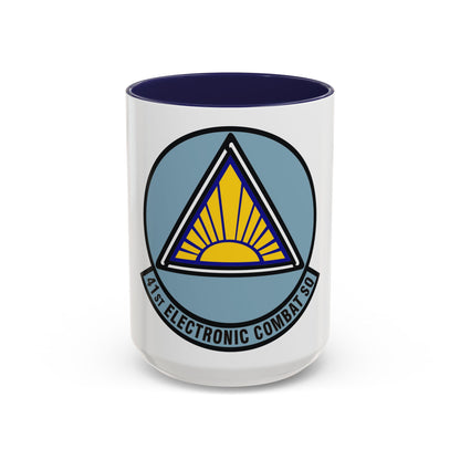 41st Electronic Combat Squadron (U.S. Air Force) Accent Coffee Mug