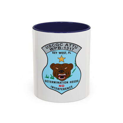 USCGC Attu WPB 1317   Key West FL (U.S. Coast Guard) Accent Coffee Mug