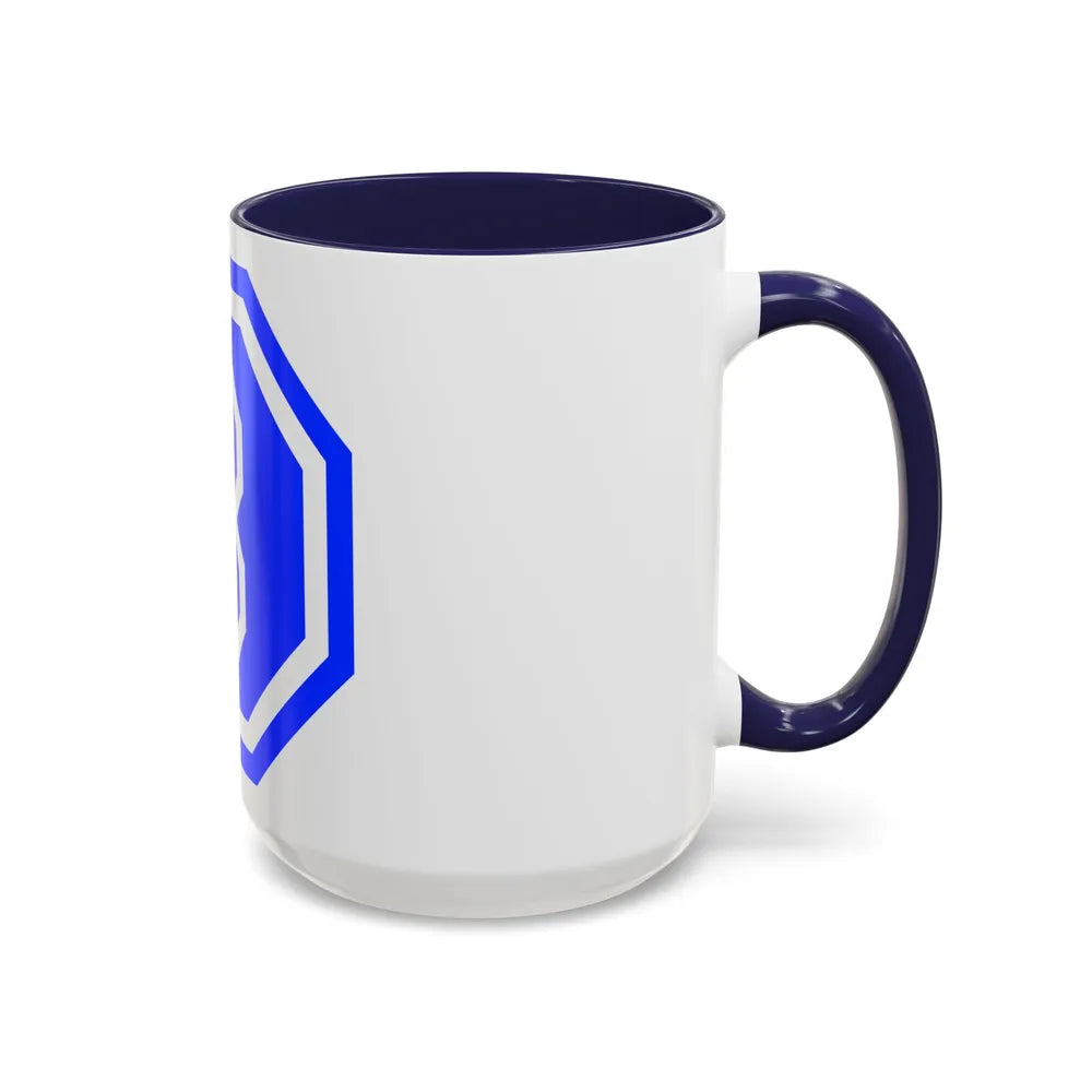 VIII Corps (U.S. Army) Accent Coffee Mug-Go Mug Yourself