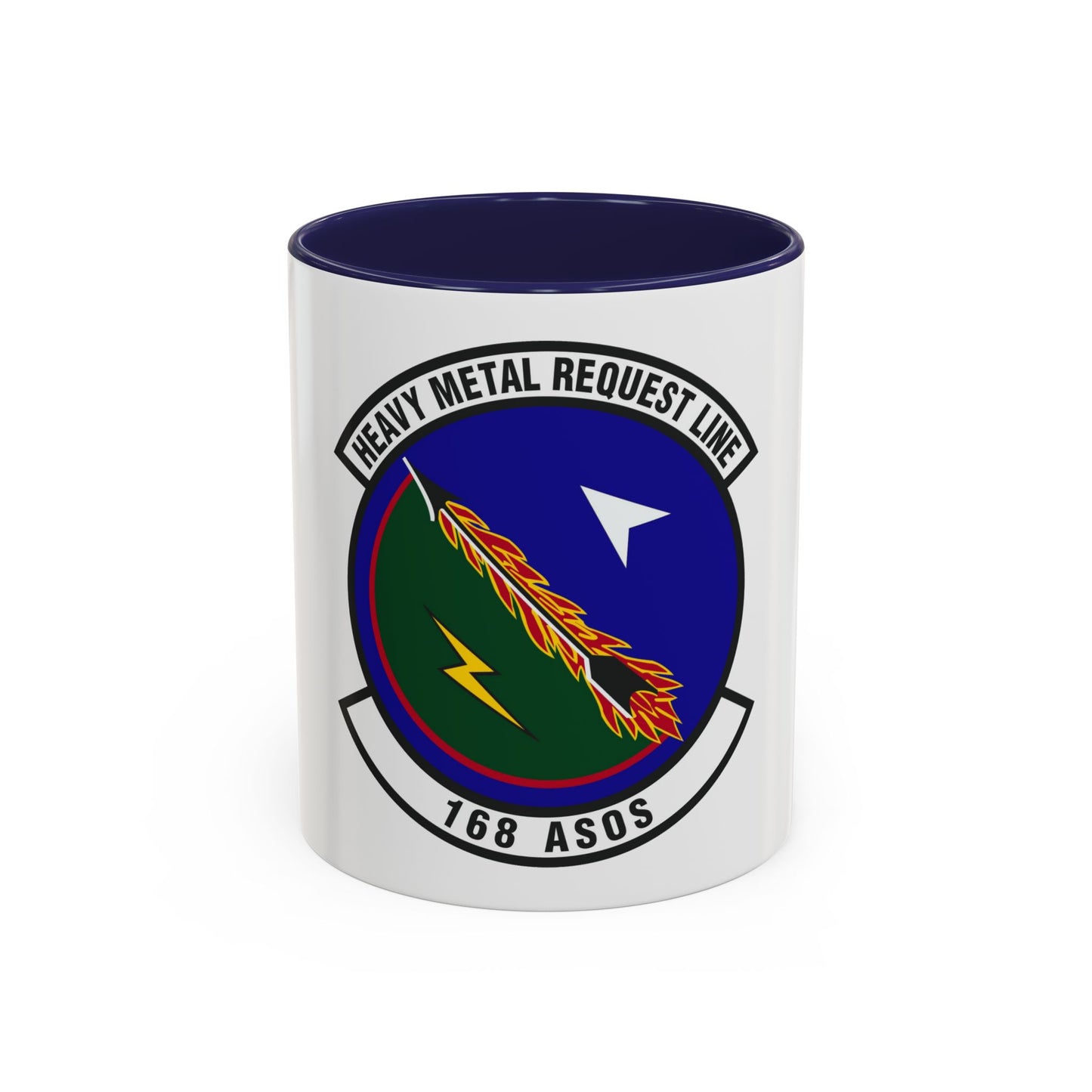 168th Air Support Operations Squadron (U.S. Air Force) Accent Coffee Mug