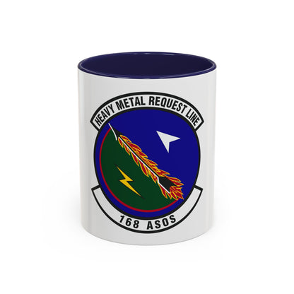 168th Air Support Operations Squadron (U.S. Air Force) Accent Coffee Mug
