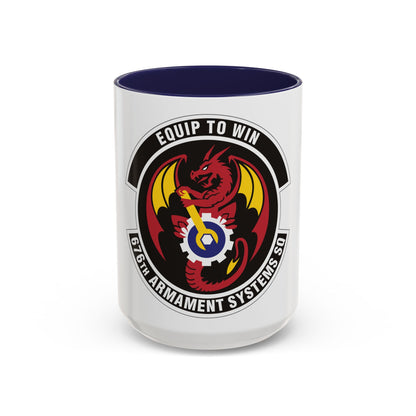 676th Armament Systems Squadron (U.S. Air Force) Accent Coffee Mug