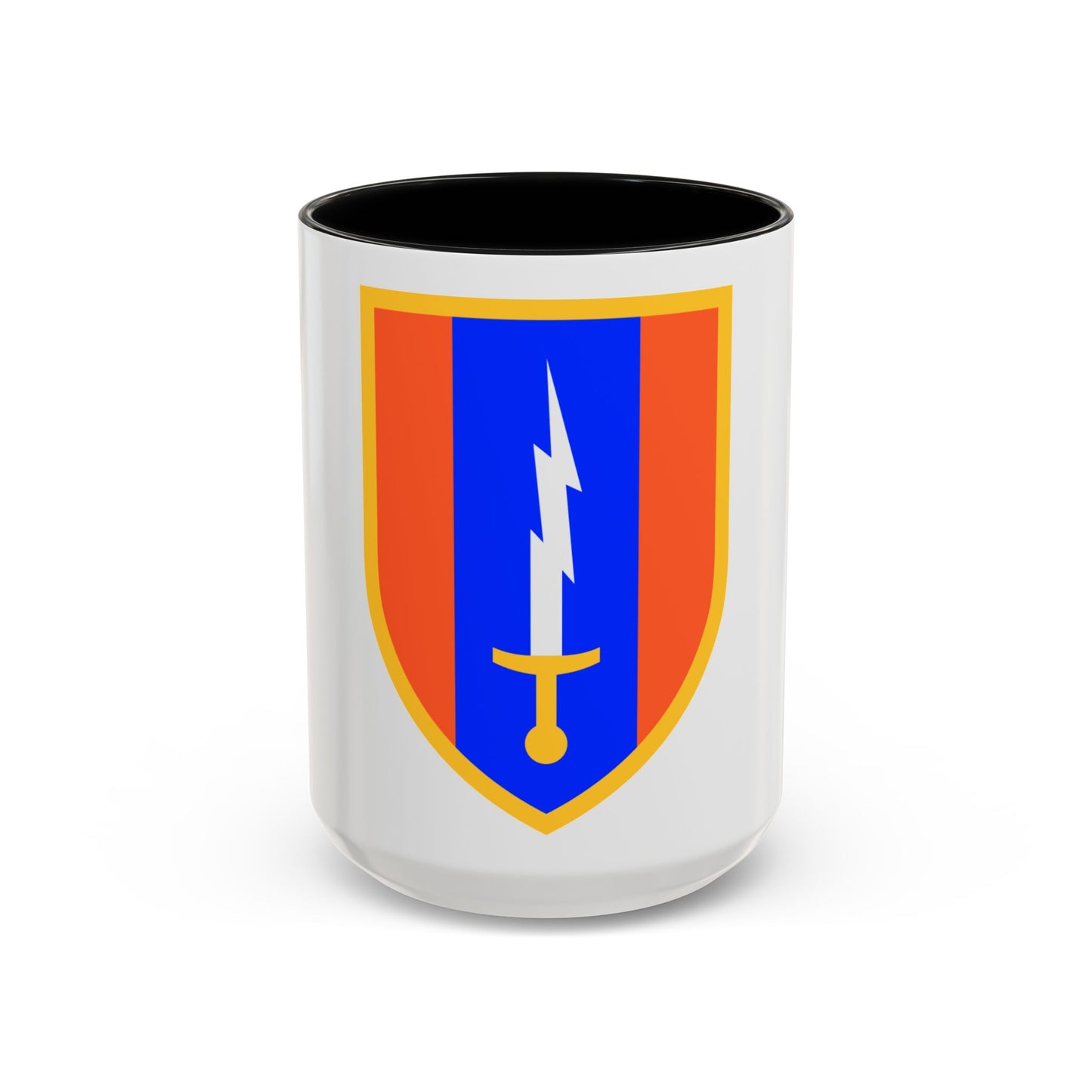 1st Signal Brigade (U.S. Army) Accent Coffee Mug