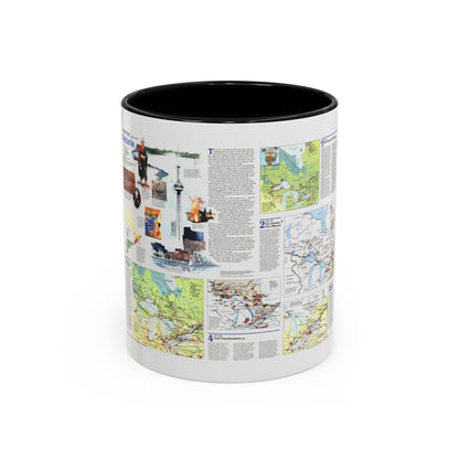 Canada - Ontario 2 (1996) (Map) Accent Coffee Mug