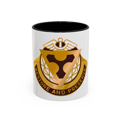 US Area Dental Laboratory Fort Sam Houston (U.S. Army) Accent Coffee Mug