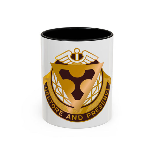 US Area Dental Laboratory Fort Sam Houston (U.S. Army) Accent Coffee Mug
