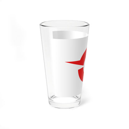 Flag of Maruko Nagano 1961-2006 (Japan) Pint Glass 16oz