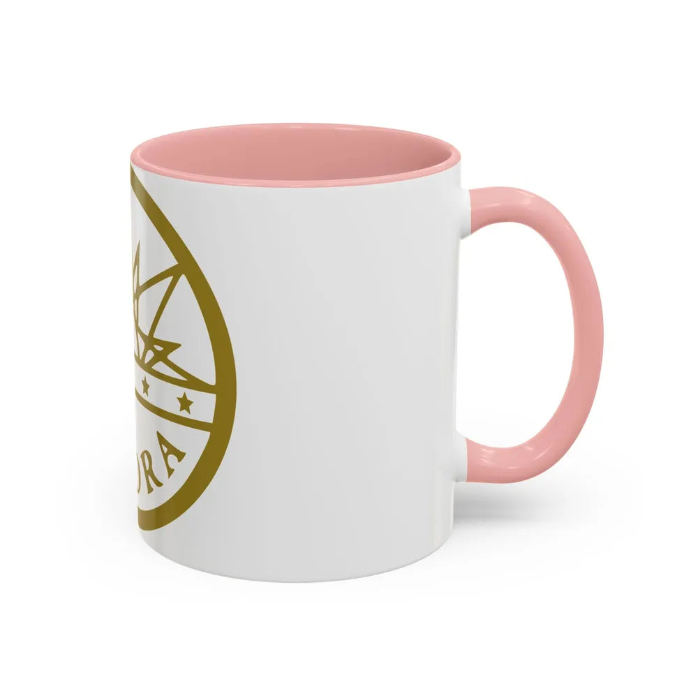 Seal of Aurora Colorado - Accent Coffee Mug-Go Mug Yourself