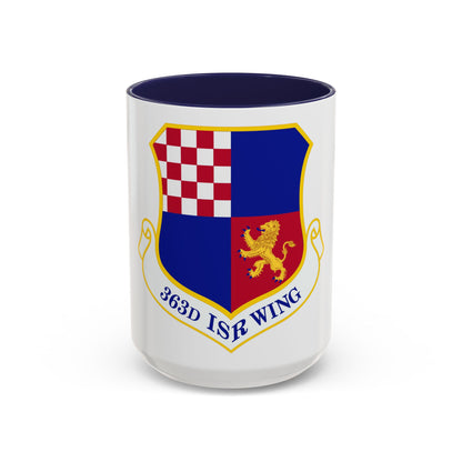 363 Intelligence Surveillance and Reconnaissance Wing ACC (U.S. Air Force) Accent Coffee Mug