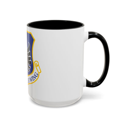 106th Rescue Wing logo 2 (U.S. Air Force) Accent Coffee Mug