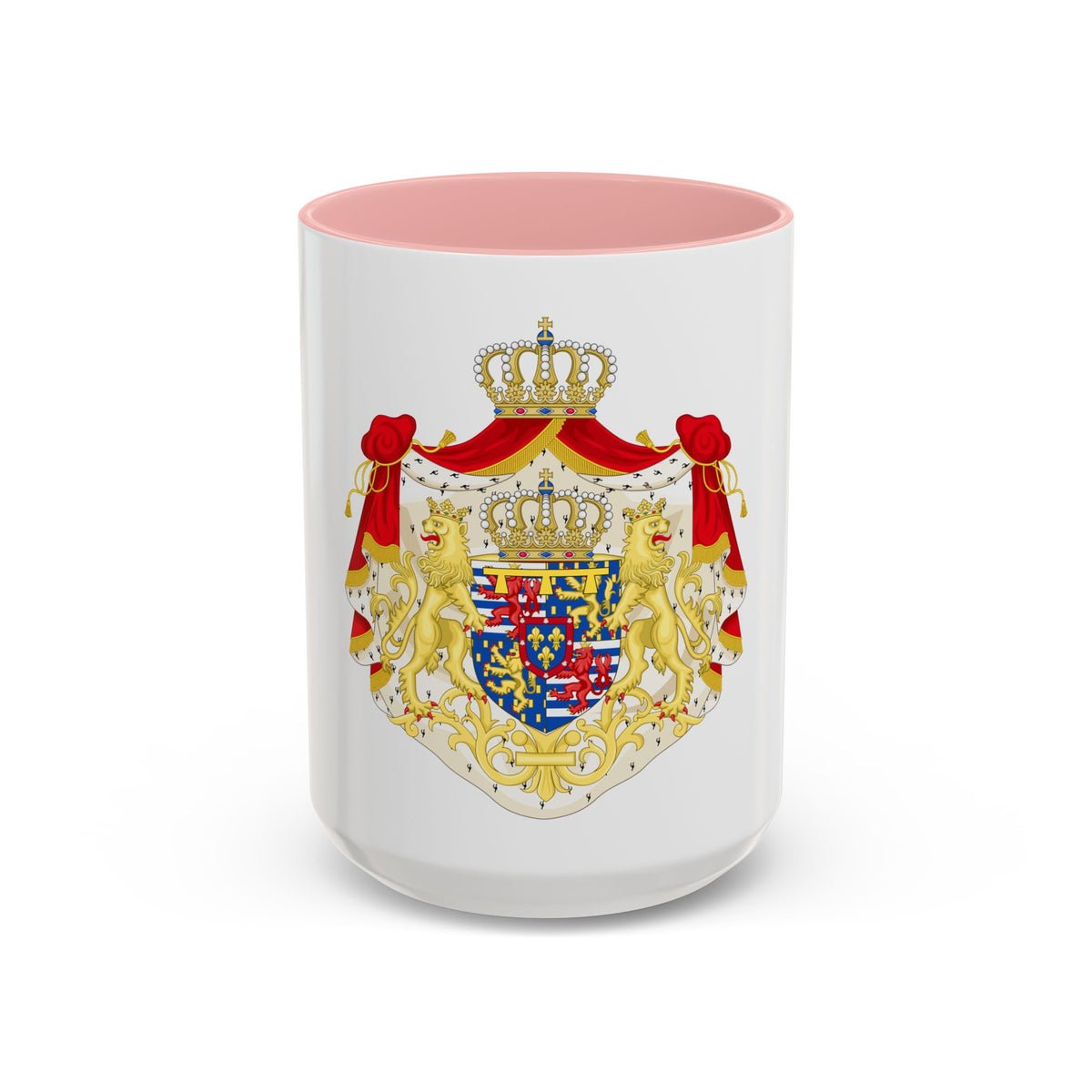 Greater coat of arms of the Hereditary Grand Duke of Luxembourg (2000) - Accent Coffee Mug
