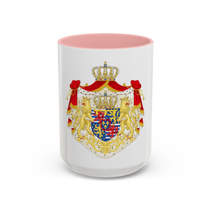 Greater coat of arms of the Hereditary Grand Duke of Luxembourg (2000) - Accent Coffee Mug