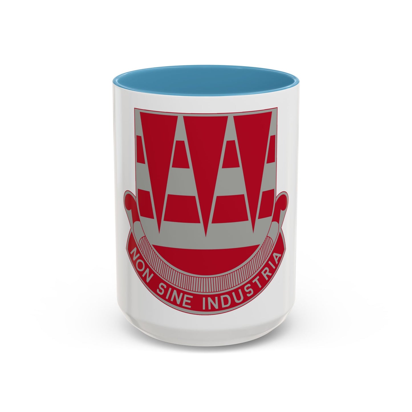 63 Engineer Battalion (U.S. Army) Accent Coffee Mug