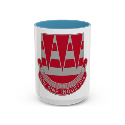 63 Engineer Battalion (U.S. Army) Accent Coffee Mug