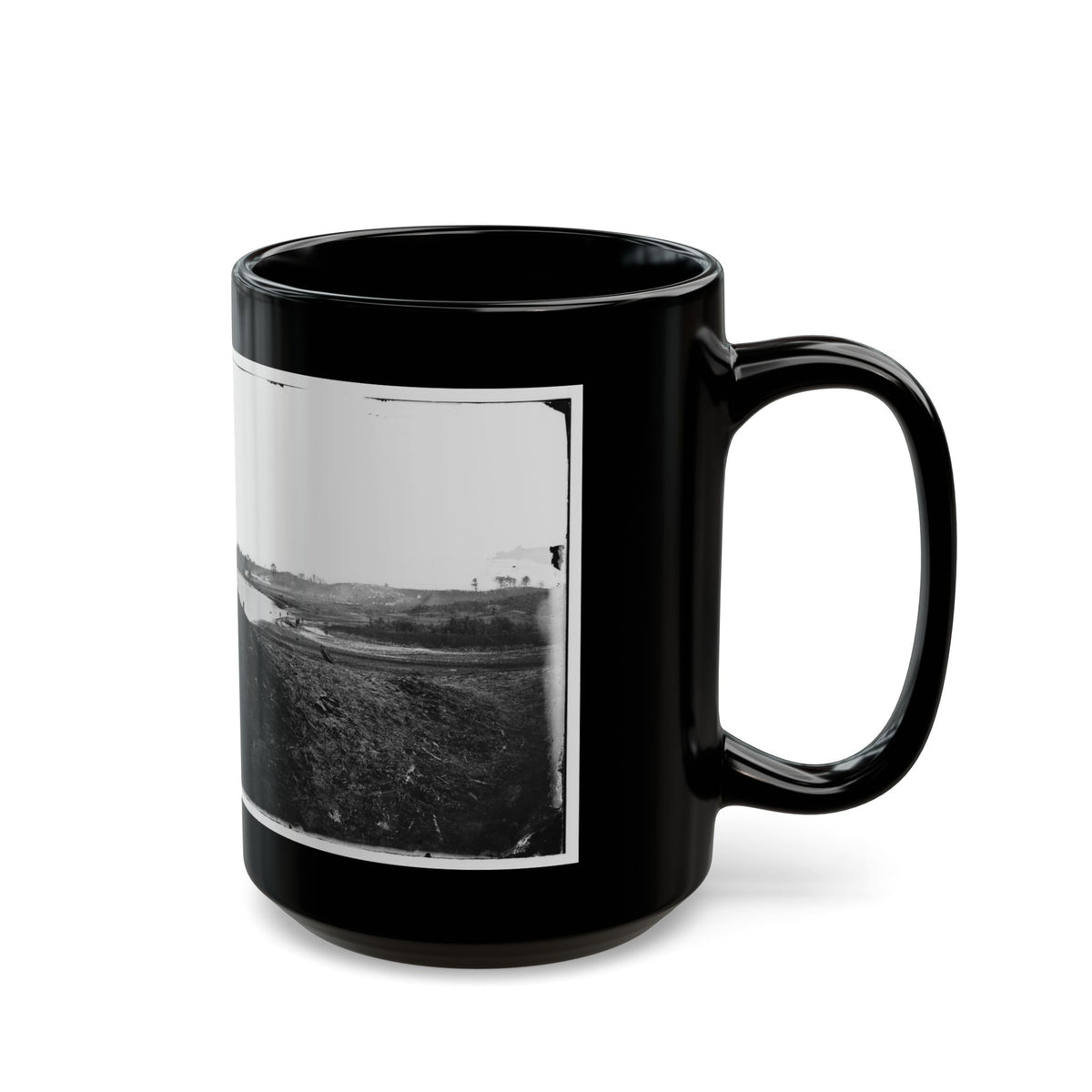 Belle Plain, Virginia. (U.S. Civil War) Black Coffee Mug