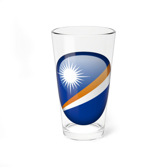 Flag orb Marshall Islands (Marshall Islands) Pint Glass 16oz