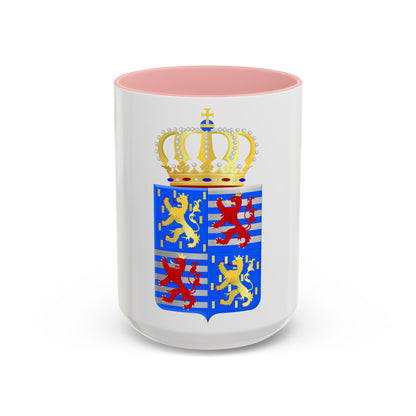 Lesser coat of arms of the Grand Dukes of Luxembourg prior to 2000 - Accent Coffee Mug