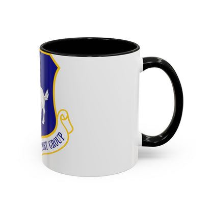 50th Mission Support Group (U.S. Air Force) Accent Coffee Mug