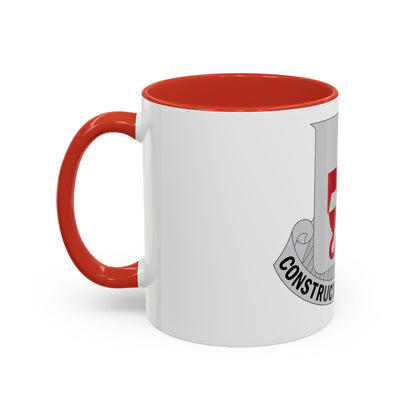 244 Engineer Battalion (U.S. Army) Accent Coffee Mug