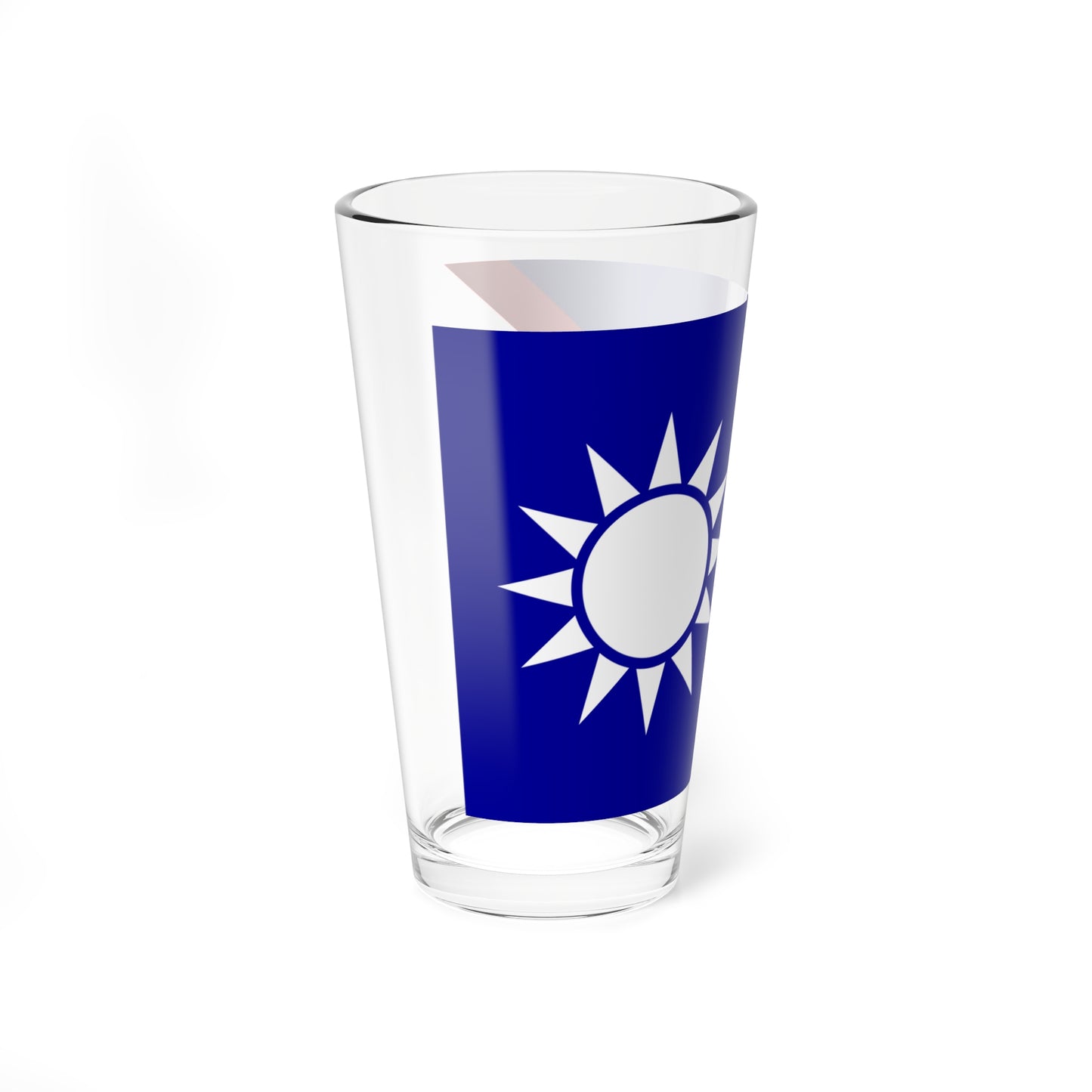 ROCN Commodores Flag 1929 (China) Pint Glass 16oz