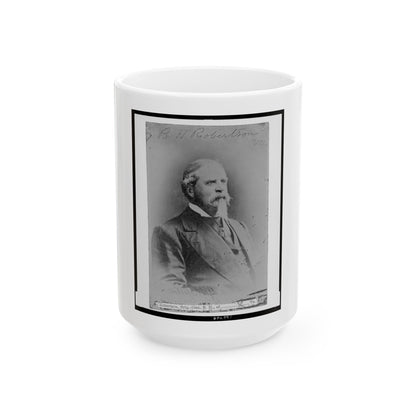 B.H. Robertson, Va. (U.S. Civil War) White Coffee Mug
